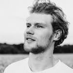 Man in Crew Neck Shirt